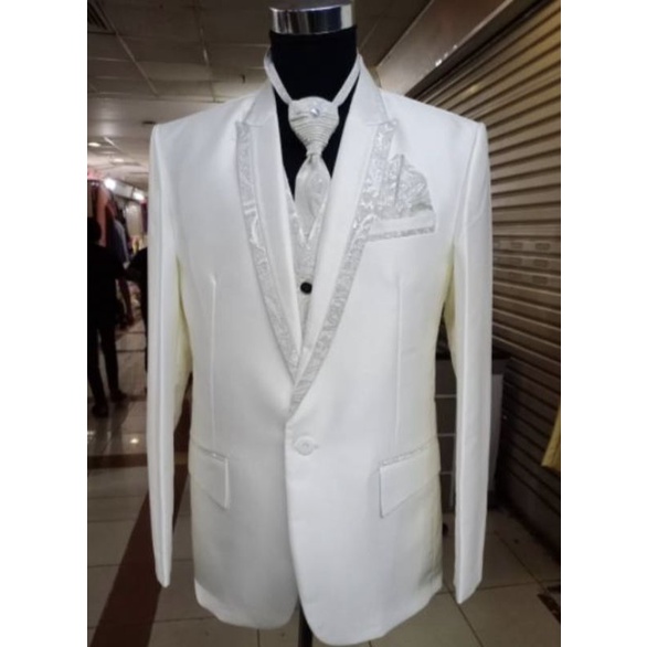 JAS PENGANTIN PUTIH BW/JAS AKAD PUTIH/JAS FORMAL PUTIH PREMIUM