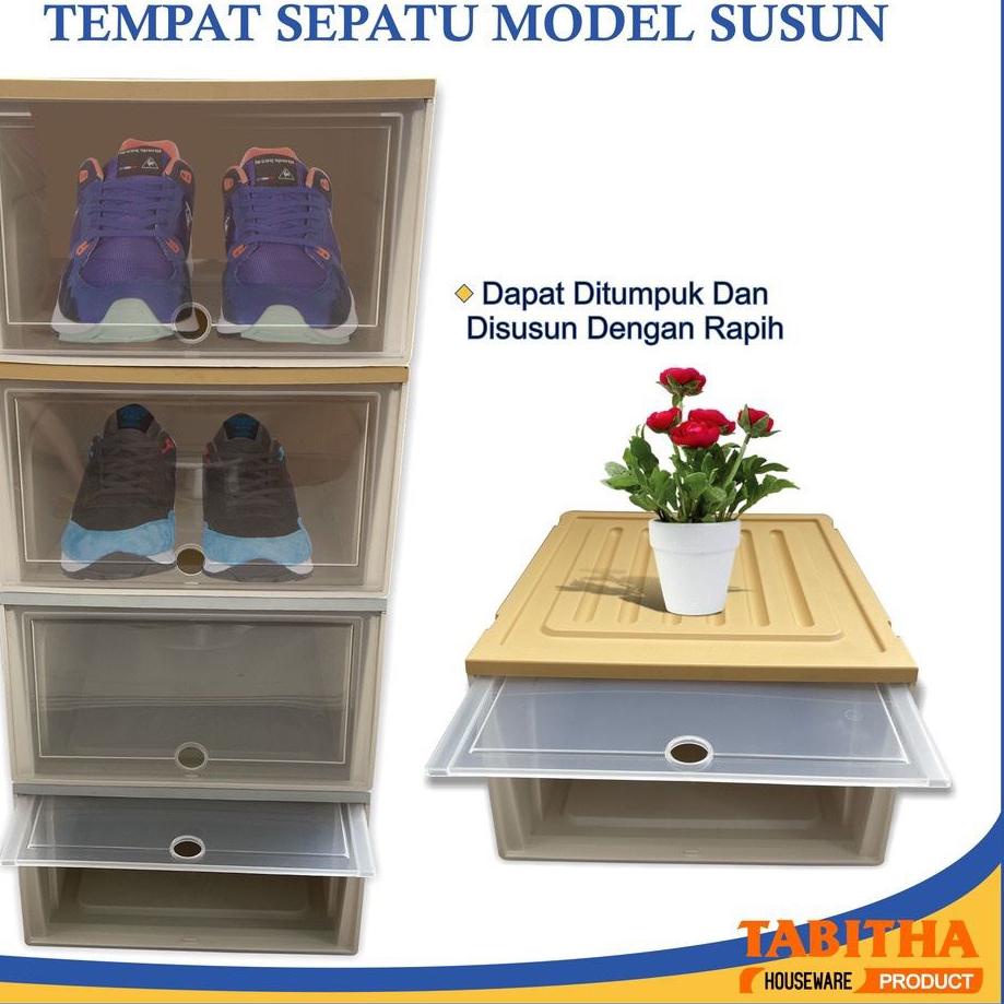 ➯ TABITHA Starterpack Rumah Rapi G - Kotak Penyimpanan / Tempat Penyimpanan Container Box Rak Sepatu