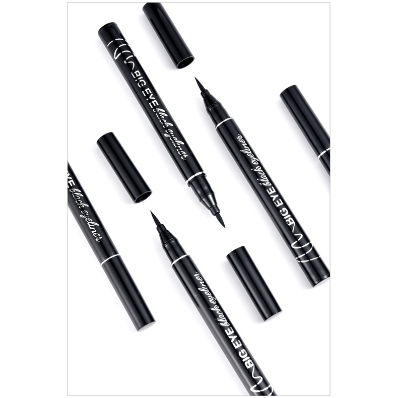 BIG EYE Black Waterproof Eyeliner