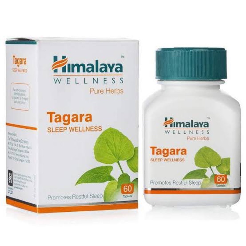 Himalaya Tagara Herbal Vitamin Tidur Aman ,Tidur baik ,Tidur Nyenyak 60 Tab