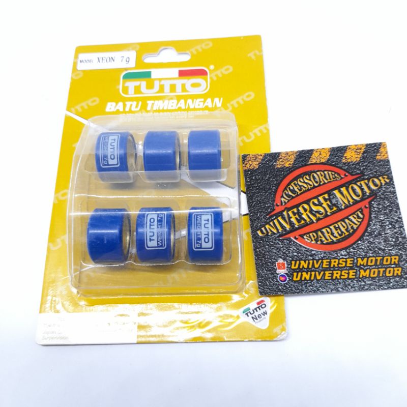 ROLLER XEON RACING 7 8 9 10 11 BAHAN KUNINGAN ROLLER RACING XEON NMAX MIO M3