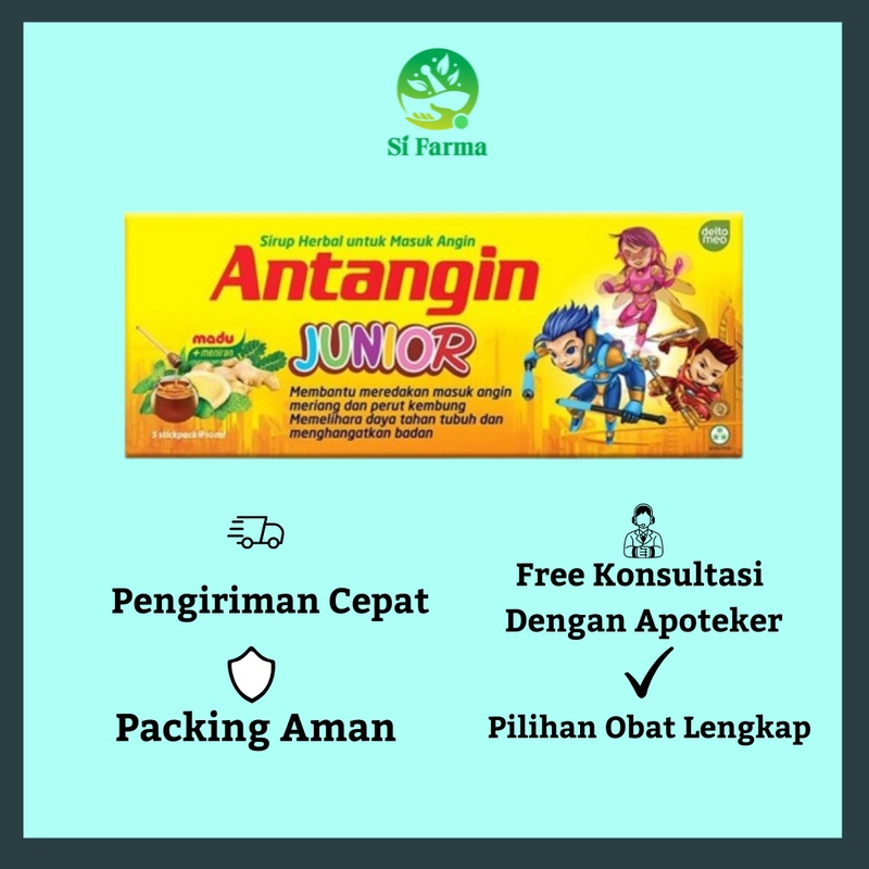 

Antangin Junior/Untuk Masuk Angin Perut Kembung Mual Muntah