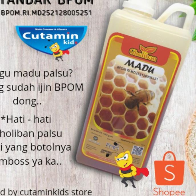 

12.12 sale MADU BPOM GHOLIBAN 1KG ORIGINAL !