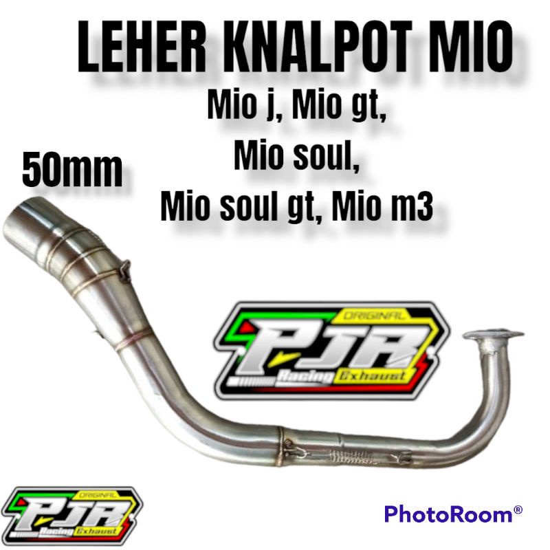 Leher knalpot all motor Mio ready diameter 50mm pemasangan PNP