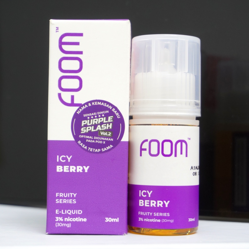 FOOM ICY SALT NIC SERIES 30ML BY FOOM