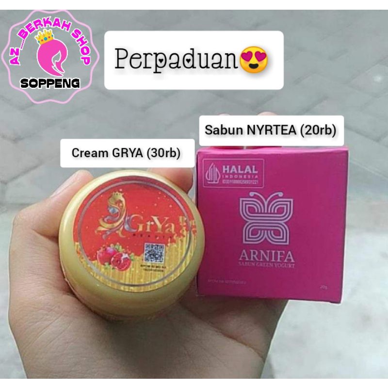 Sabun Arnifa dan Cream Grya Beauty