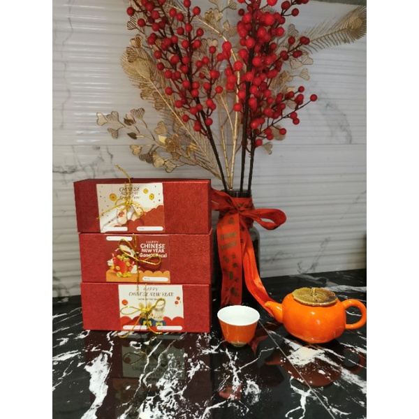 

Hampers natal imlek Chinese tea