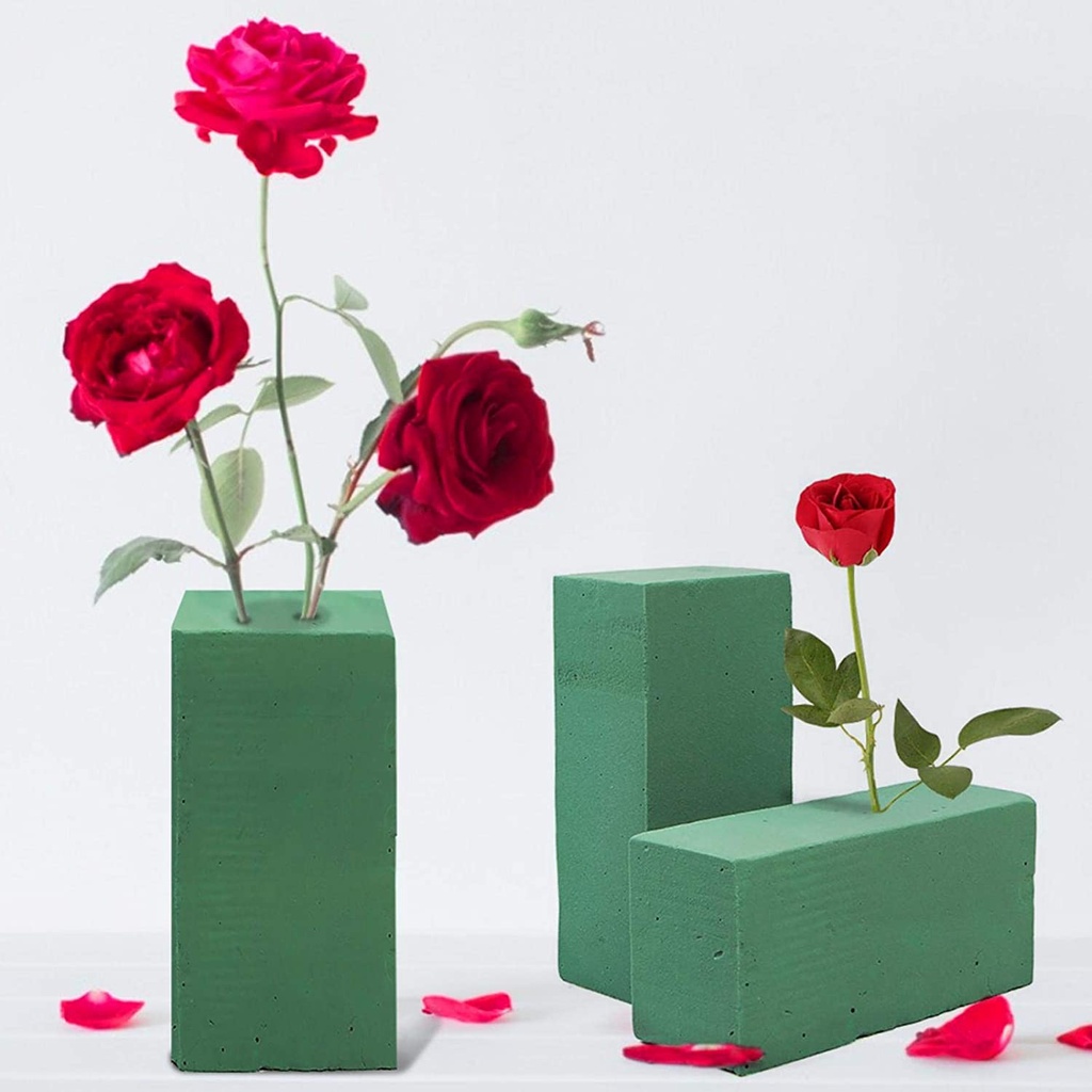 FLORAL FOAM - Gabus Kering Penyangga Tusukan Bunga Flower Artificial Dekorasi Hiasan Buket Bouquet Kebutuhan Florist