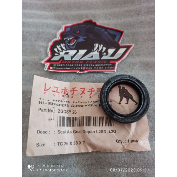 seal as gear depan L2SN.L2G