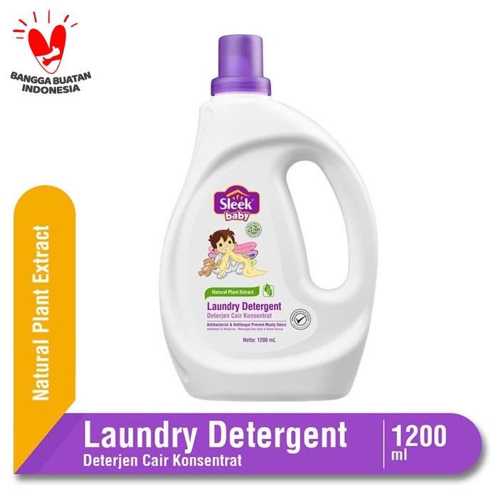 Sleek Baby Laundry Detergent Botol 1200ml