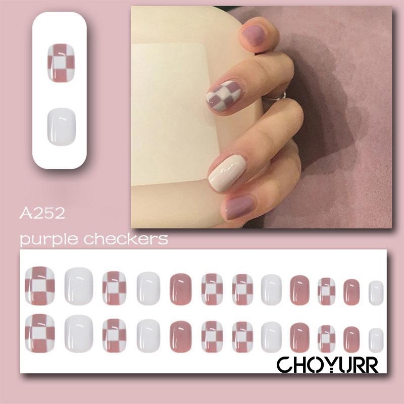 【COD】Patch Kuku Palsu yang Dapat Dilepas Patch Nail Art Bridal Dance Stiker seni kuku-CH