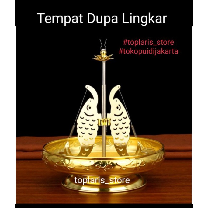 Tempat Hio Lingkar Motif Naga 24 Jam