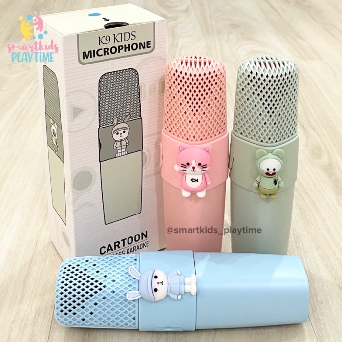 Kids Cute Microphone Speaker (Bluetooth Connect Ke Hp)