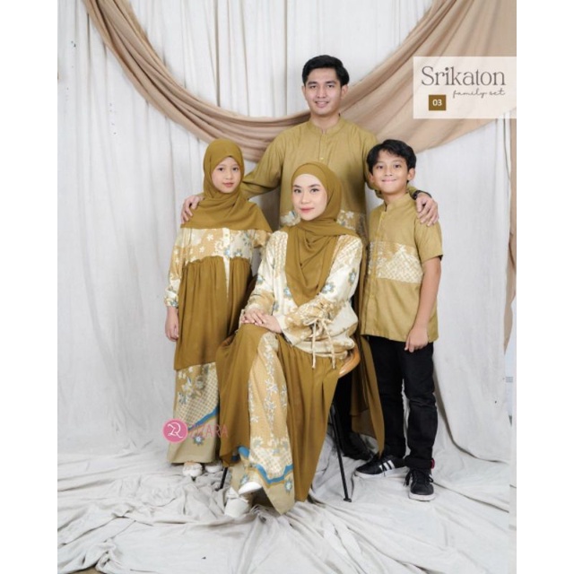 SRIKATON FAMILY SET 03 BY ZIZARA | Sarimbit Lebaran 2023 |