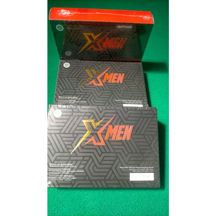 

X MEN MINUMAN SERBUK VITALITAS PRIA 1 BOX ISI 10 SACHET