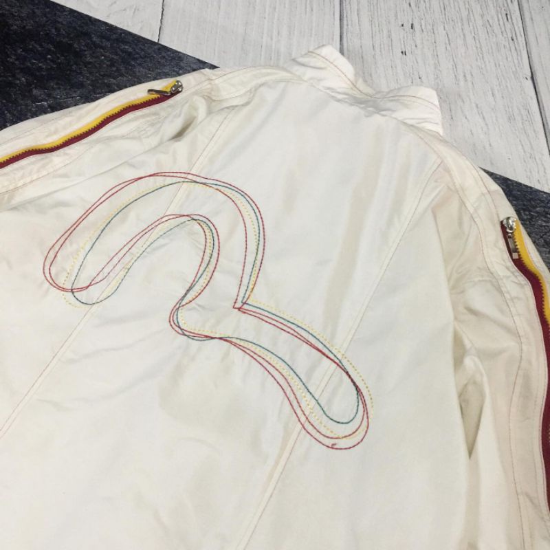 Windbreker Jaket Evisu vintage big logo original second brand preloved