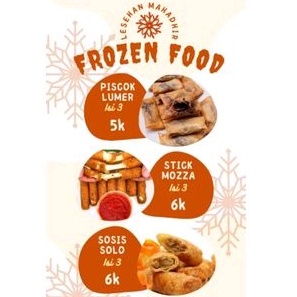 

frozen food dan stik sale