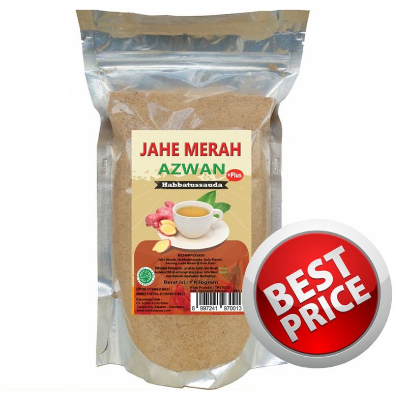 

Jahe Merah Bubuk Instan 1KG