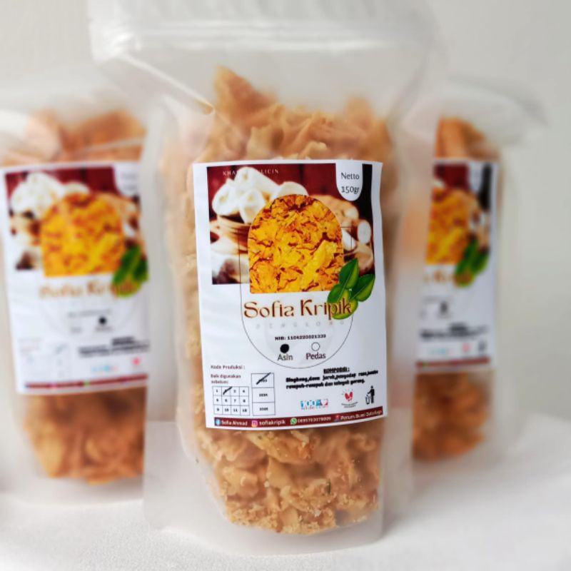 

Sofia Kripik (kering) 150gr |kripik singkong-kripik kering