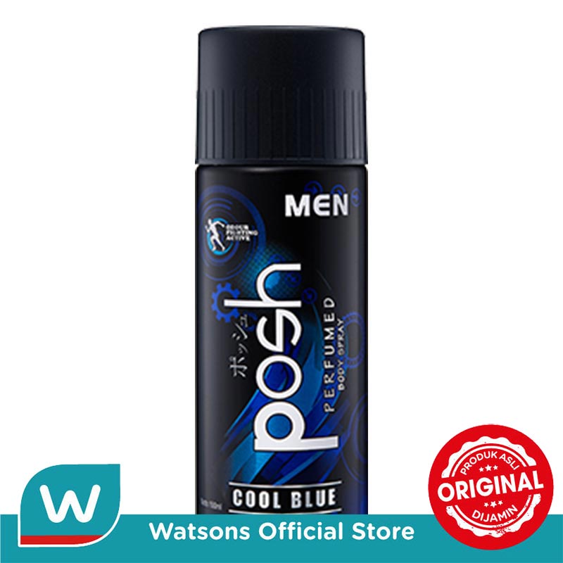 Posh Body Spray Men Cool Blue 150ML