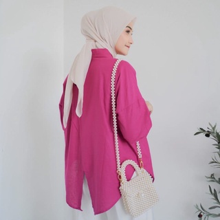 Sita Kemeja Wanita Linen Oversize