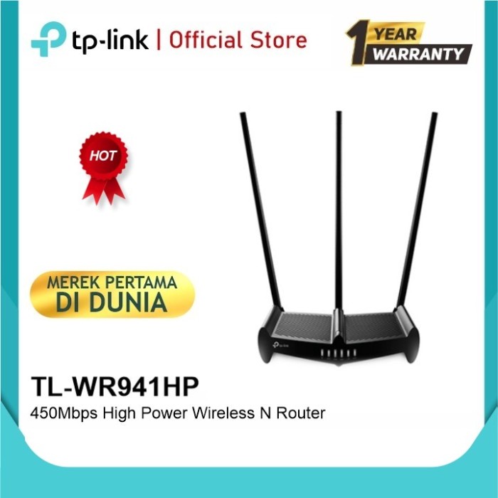 Router Tp Link Tl-Wr 941 Hp Garansi Resmi