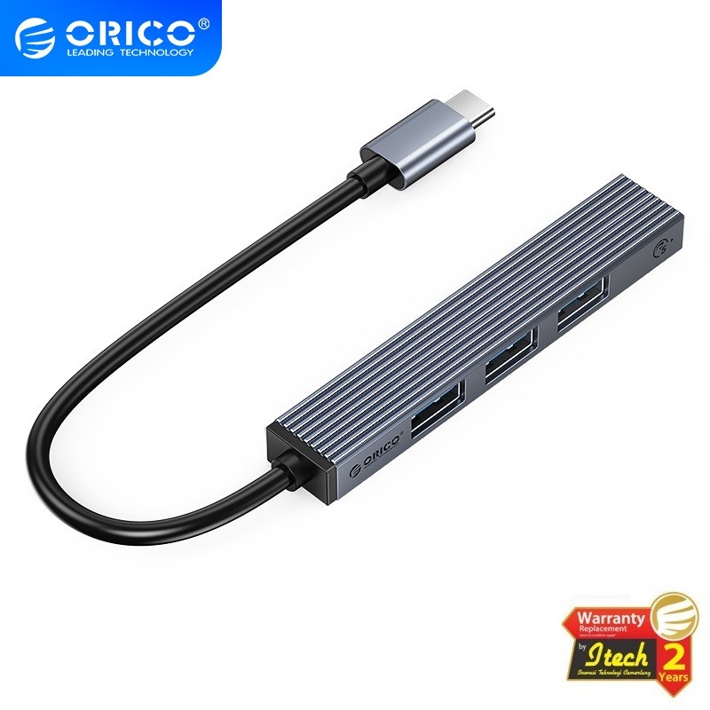 ORICO AHC2-4A Usb Hub Type C 3 Port Usb 2.0, 1 Port 3.0