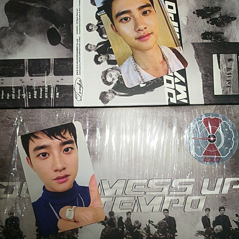READY! ALBUM EXO DON'T MESS UP MY TEMPO PHOTOCARD KYUNGSOO