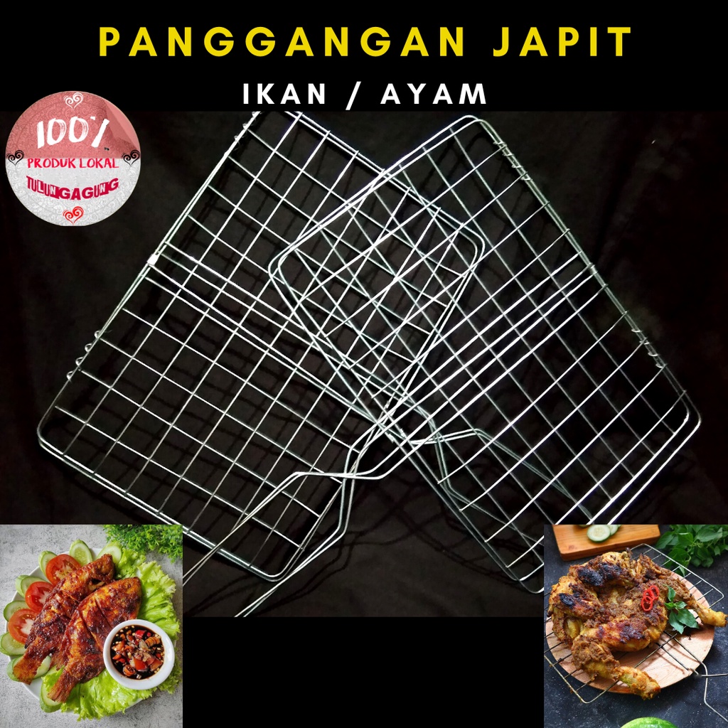 Panggangan Ikan Ayam anti karat | Japit Bakaran | Capit Panggang MURAH