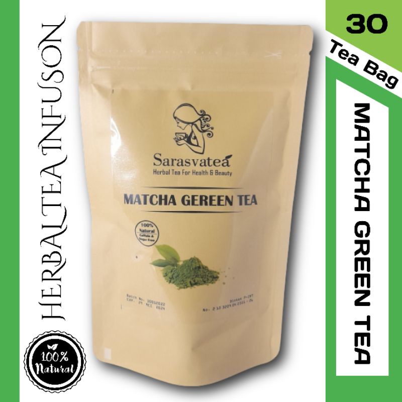 

MATCHA TEA : ORGANIC MATCHA GREEN TEA (30 Tea Bag)