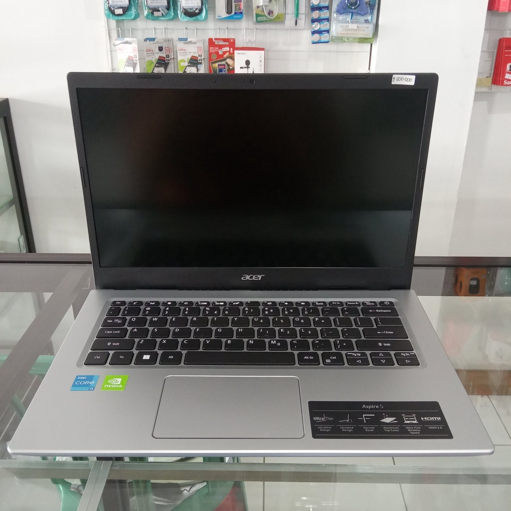 Laptop Acer Aspire 5 A514, INTEL CORE I3 1115G4, RAM 8 GB, VRAM 2 GB, SSD 512 GB, 14" HD, WIN 11