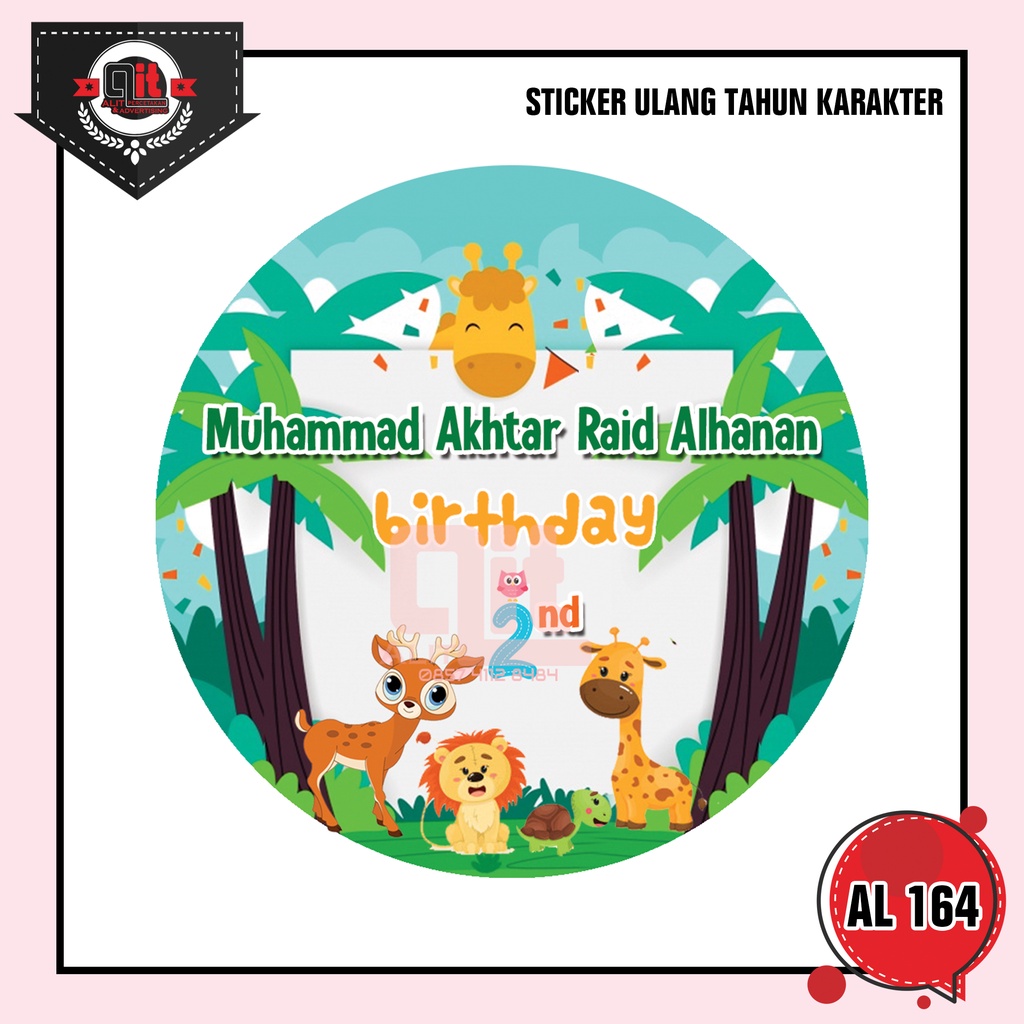 

stiker ulang tahun