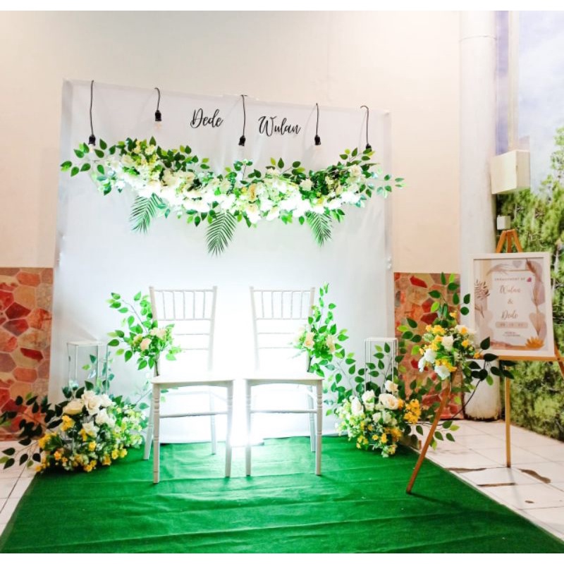 Sewa backdrop lamaran