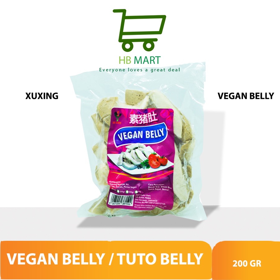

Xu Xing VEGAN BELLY / TUTO 200 GR VEGETARIAN