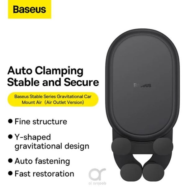 Baseus Gravity Car Mount Phone Holder Stand Dudukan HP Air Vent Jepit AC Mobil