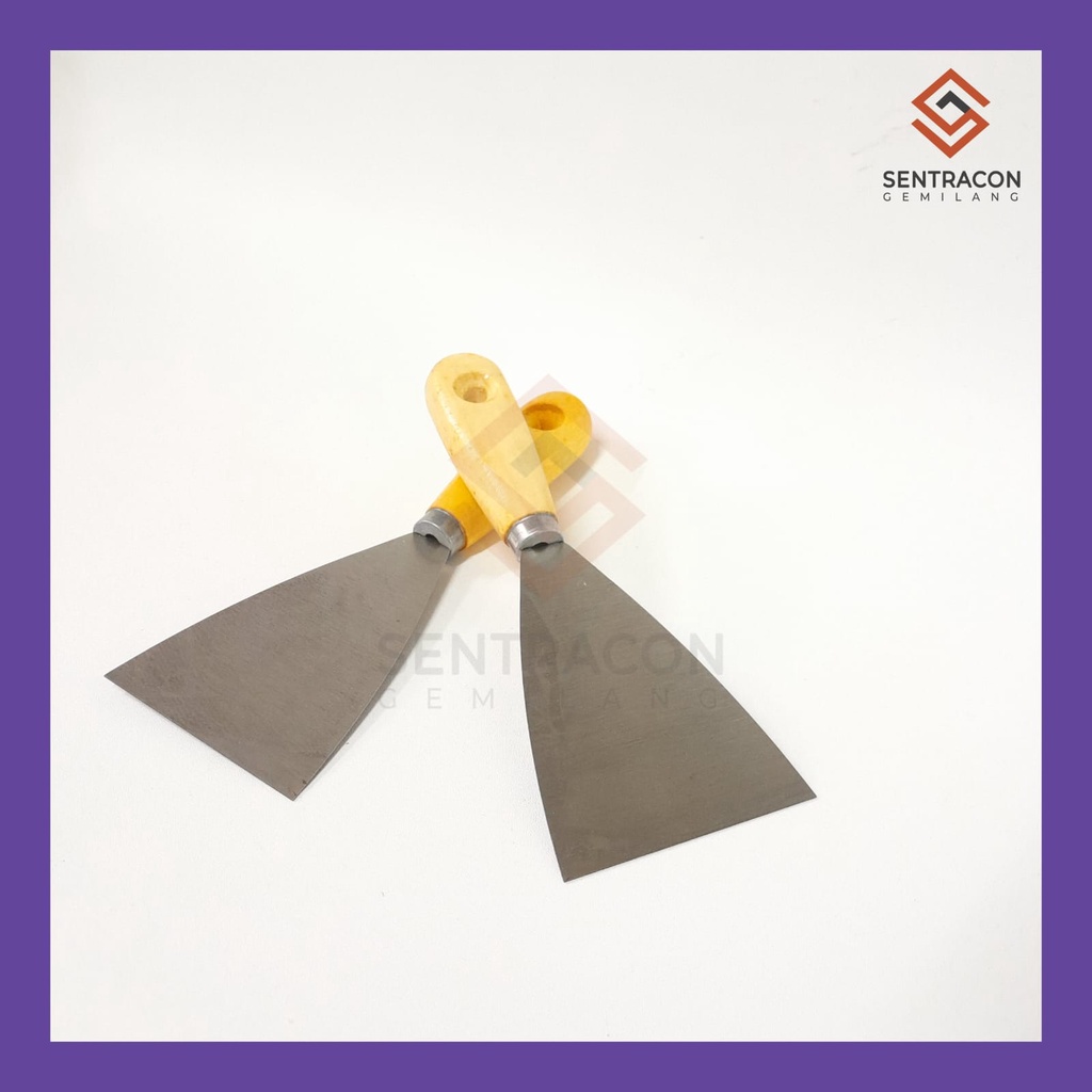 KAPE/KAPI CAT GAGANG KAYU WANLY-3" & 1.5"