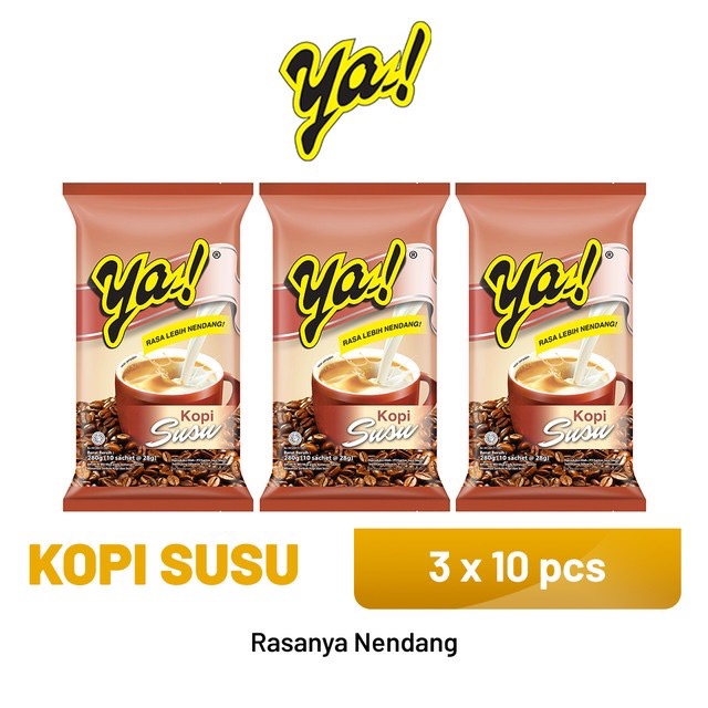 

KOPI YA SUSU 3 PACK (10 x 28 gr)