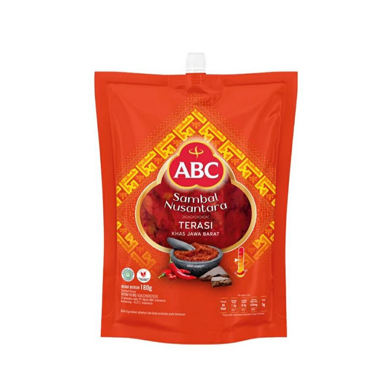 

ABC Sambal Terasi Pouch 180 g