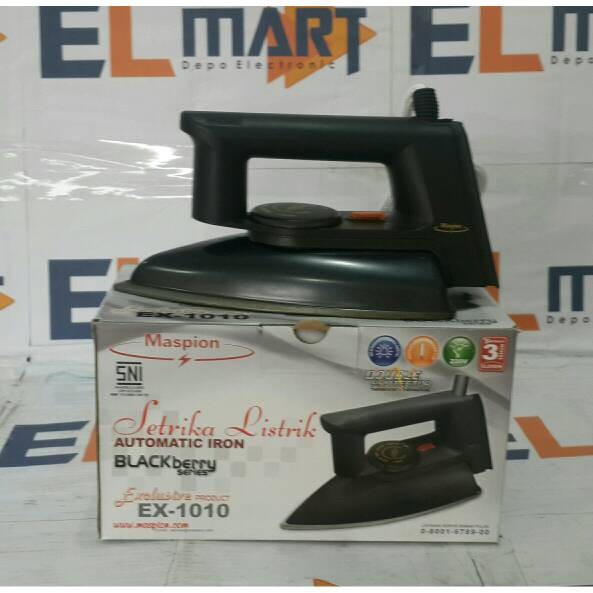 Setrika Blackberry Series Maspion EX1010 /Automatic Iron
