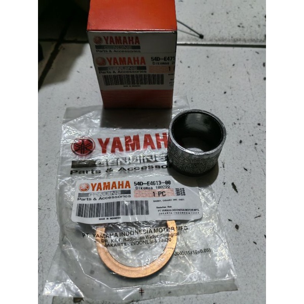 gasket paking knalpot paking asbes knalpot scorpio z asli