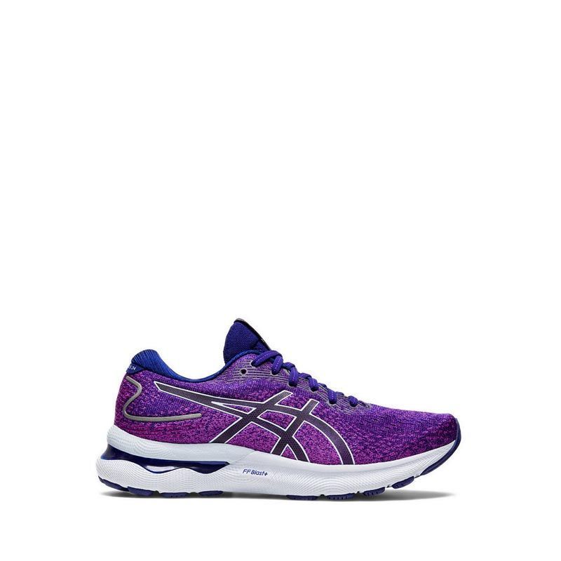 SEPATU LARI WANITA ASICS GEL NIMBUS 24 PURPLE ORIGINAL