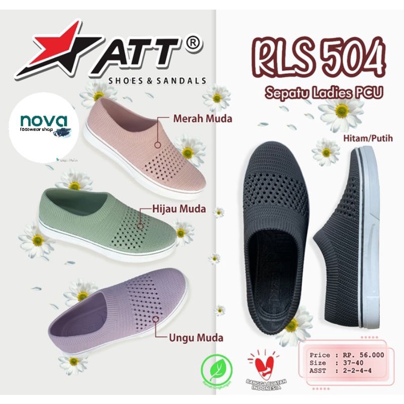 SEPATU ATT RLS 504 SLIP ON