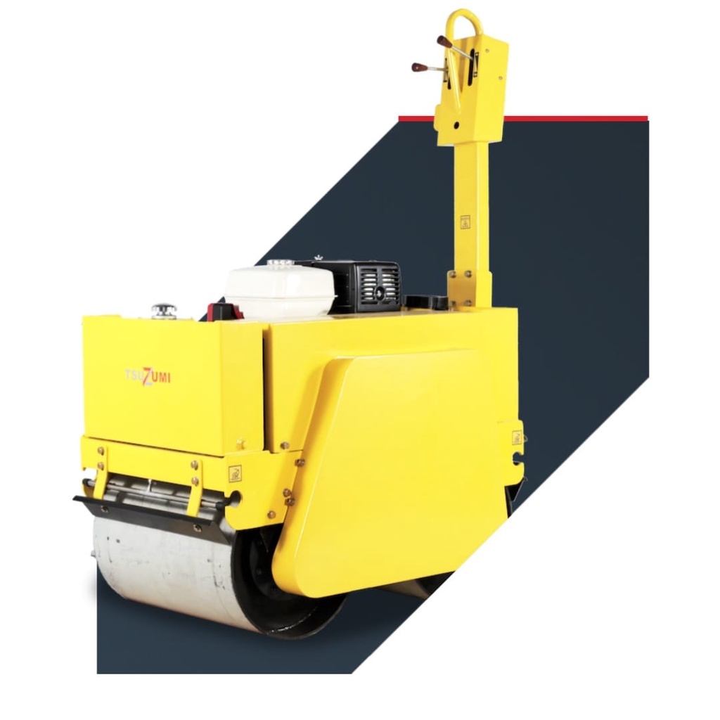 Mesin Pemadat Aspal Baby Roller Double Drum Tsuzumi