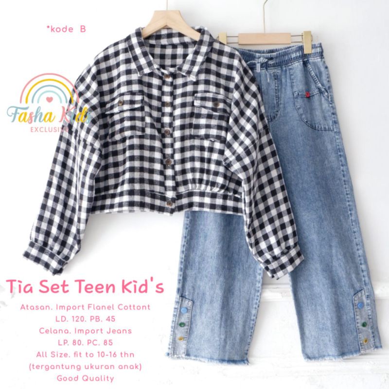 tia set teen kids ori fasha solo