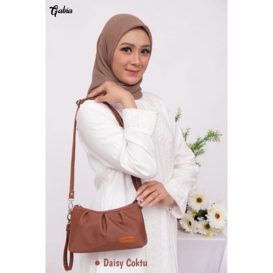 DAISY by Gabia Tas Slempang Wanita Bahan Chocoly Anti Air