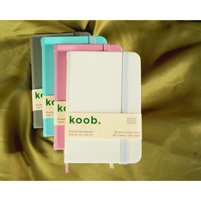 

Terlaris ✨ -Koob. Pocket Notebook A7 Hardcover Buku Tulis Saku Agenda Jurnal Diary - Abu-abu- 2.1.23