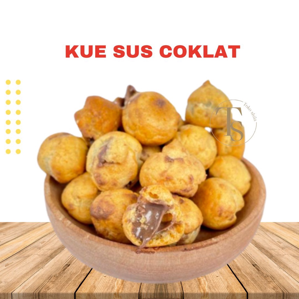 TERMURAH SUS COKLAT LUMER 250 GRAM KUE SUS ISI COKLAT ENAK