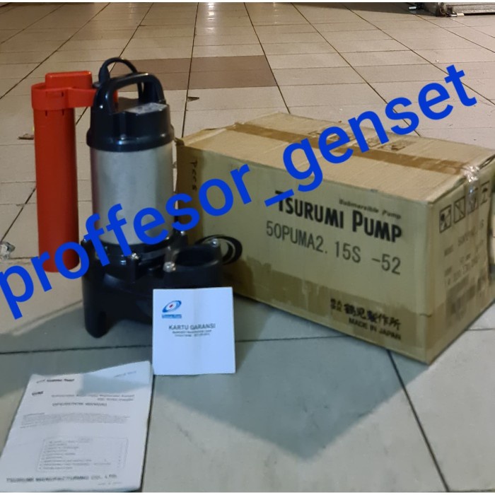 Pompa celup Tsurumi 50 PUMA ( Submersible Pump ) 2 inch Auto