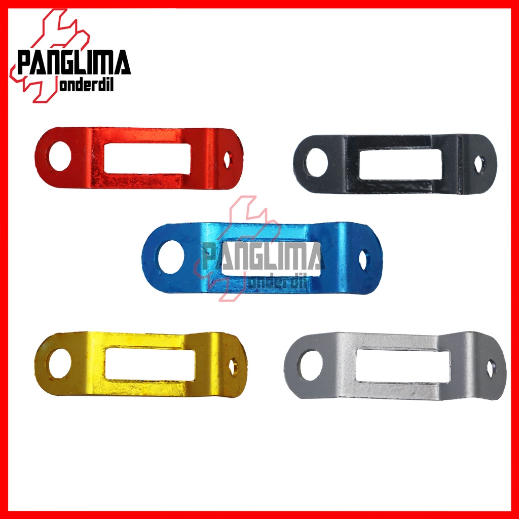 Bracket Tabung Minyak Master Rem Variasi Merah Biru Kuning Hitam Silver Dudukan Breket Braket Brecket