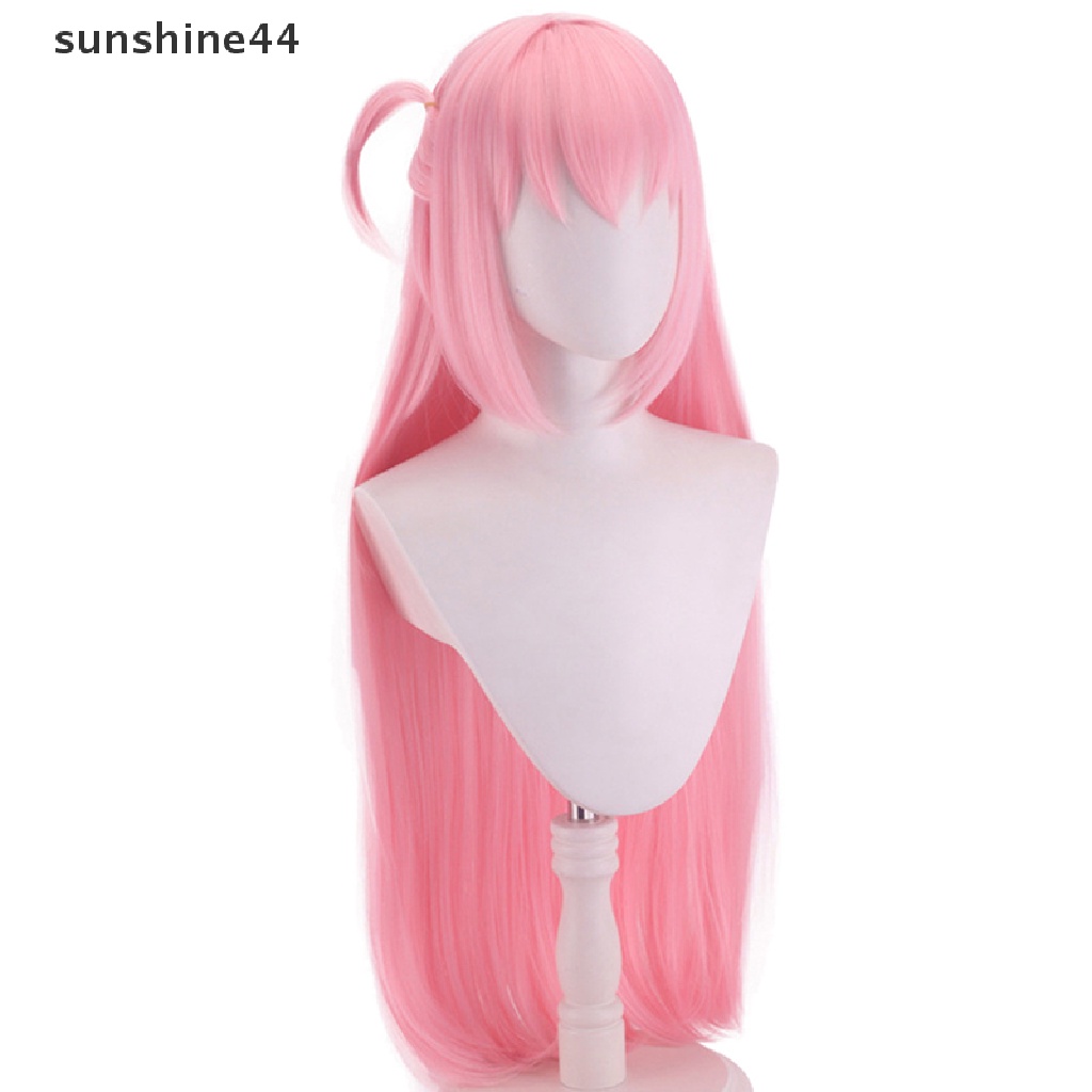 Wig Cosplay Gotou Hitori Cosplay Sunshine Anime Bocchi The Rock Panjang 70cm.